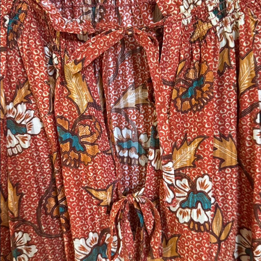 Ulla Johnson Kaitlyn Blouse in Amaryllis, size 0 NWT - Picture 8 of 10